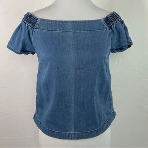 Aritzia Wilfred Free denim top NWOT